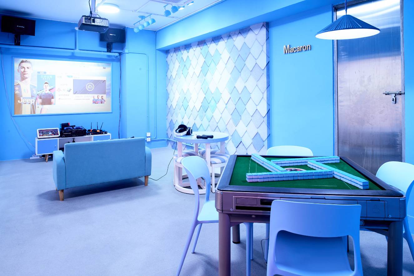 粉藍馬卡龍主題風格房